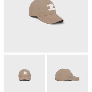 Authentic Celine Tan Cap